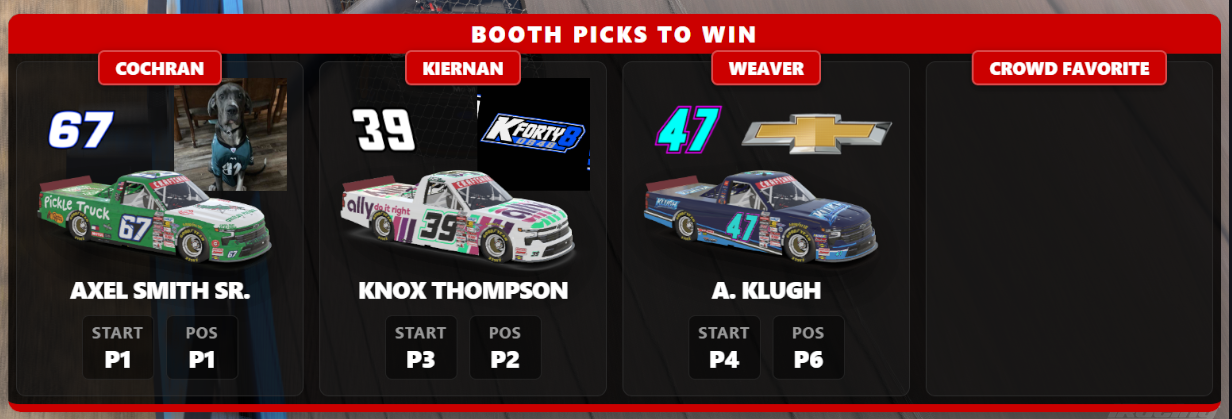 Booth Picks screenshot